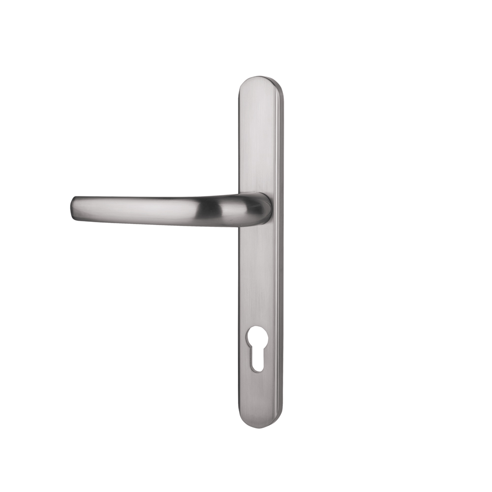 Alpine Door Handle (Long Back Plate) - Enduro Steel (Sold in Pairs)